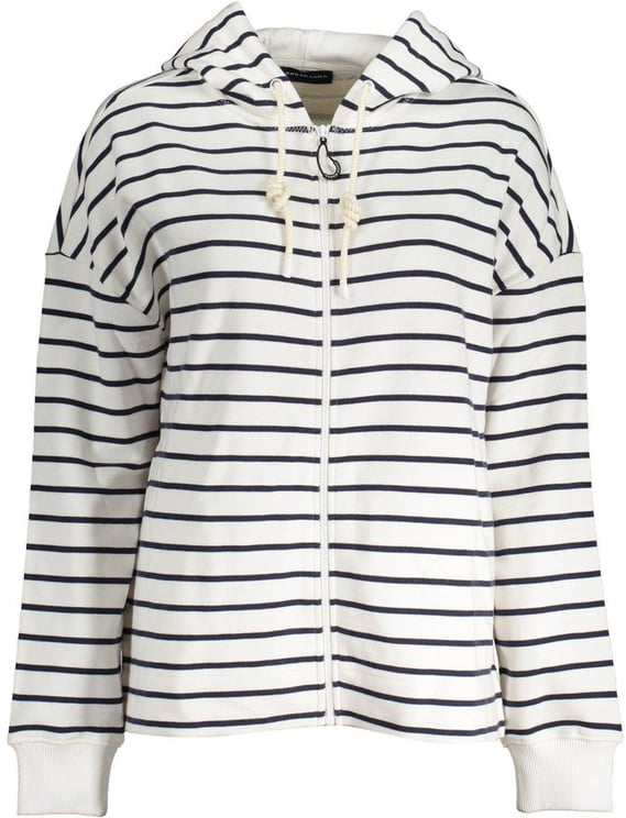 North Sails North Sails White Organic Cotton Women's Sweatshirt