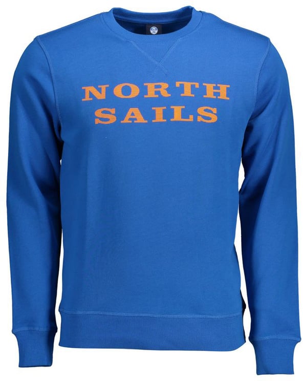 North Sails North Sails Blue Cotton Men's Sweatshirt