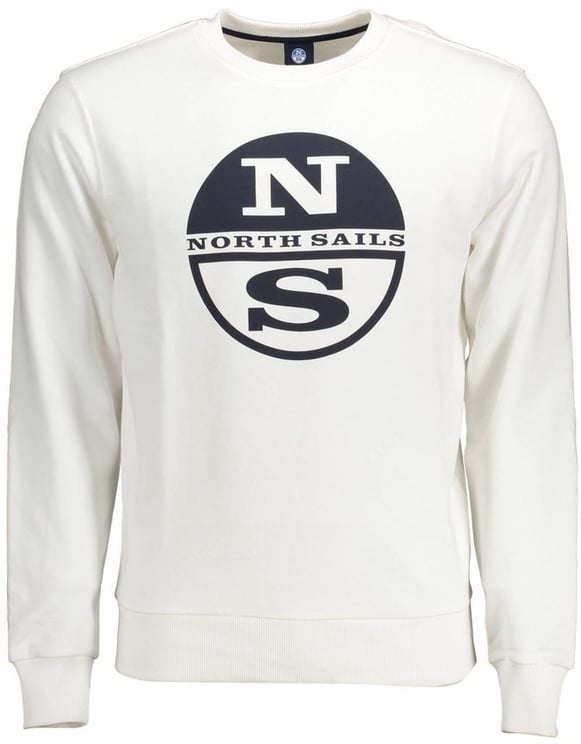 North Sails North Sails Bianco Cotton Men's Sweatshirt