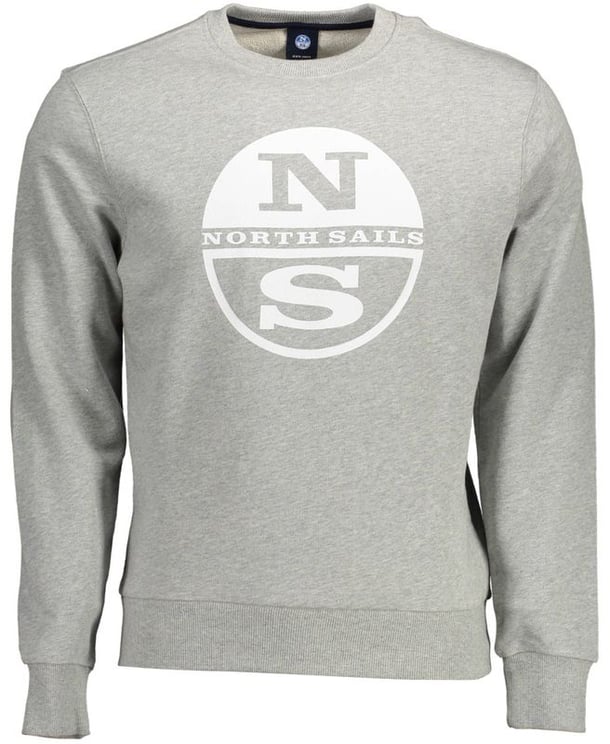North Sails North Sails Grigio Cotton Men Sweatshirt