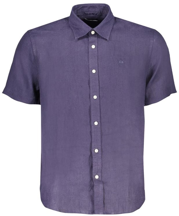 North Sails North Sails Blu Linen Men's Shirt