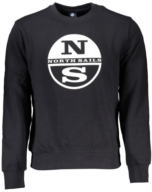 North Sails North Sails Black Cotton Men's Sweatshirt