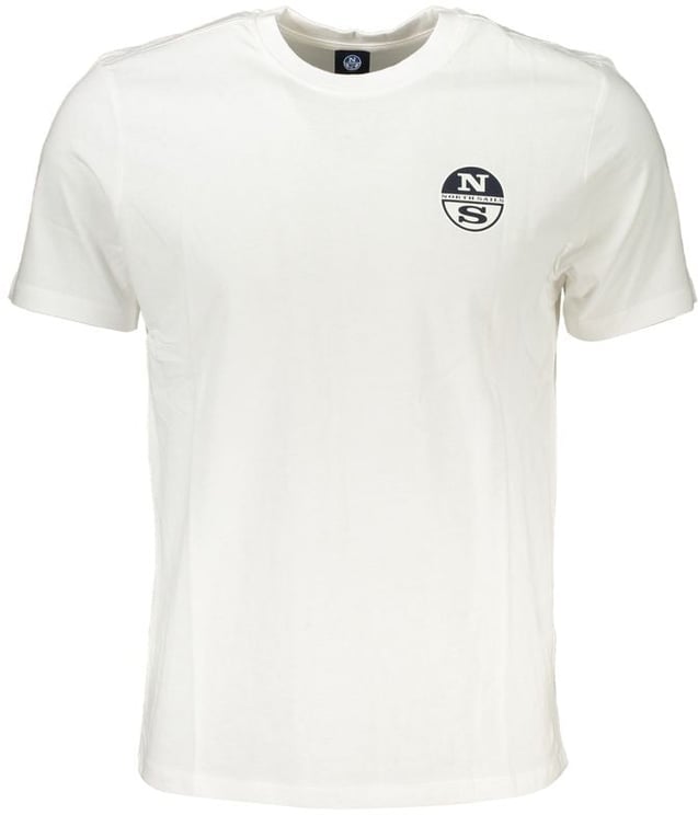 North Sails North Sails Bianco Cotton Men T-Shirt