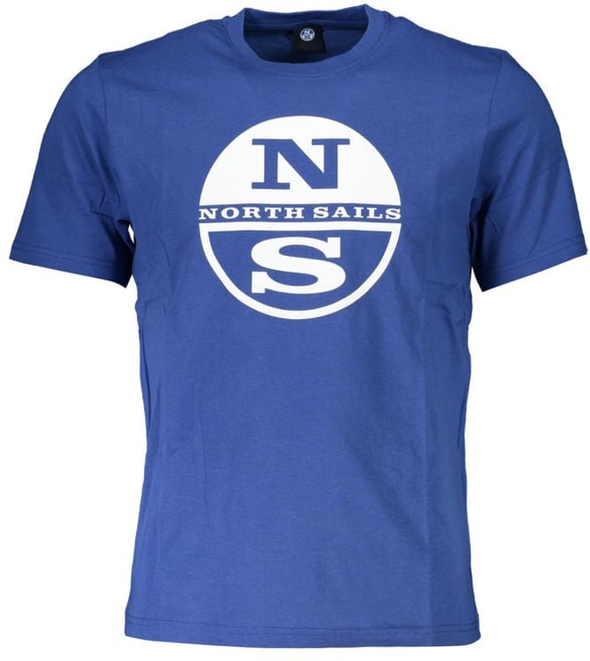 North Sails North Sails Blu Cotton Men T-Shirt
