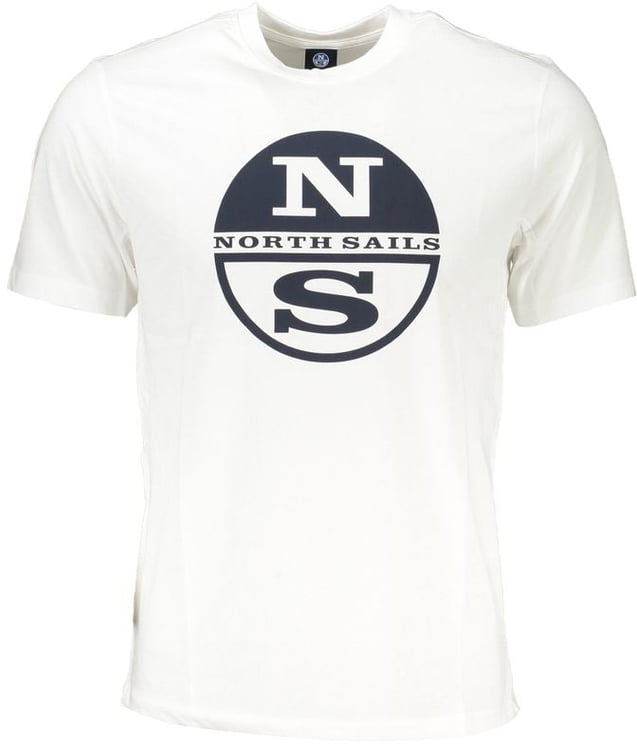 North Sails North Sails Bianco Cotton Men T-Shirt