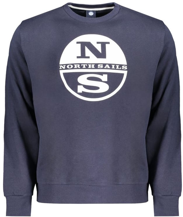 North Sails North Sails Blue Cotton Men Sweatshirt