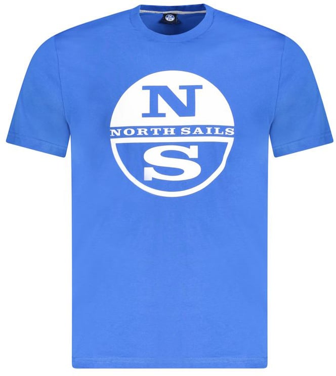 North Sails North Sails Blue Cotton Men's T-Shirt