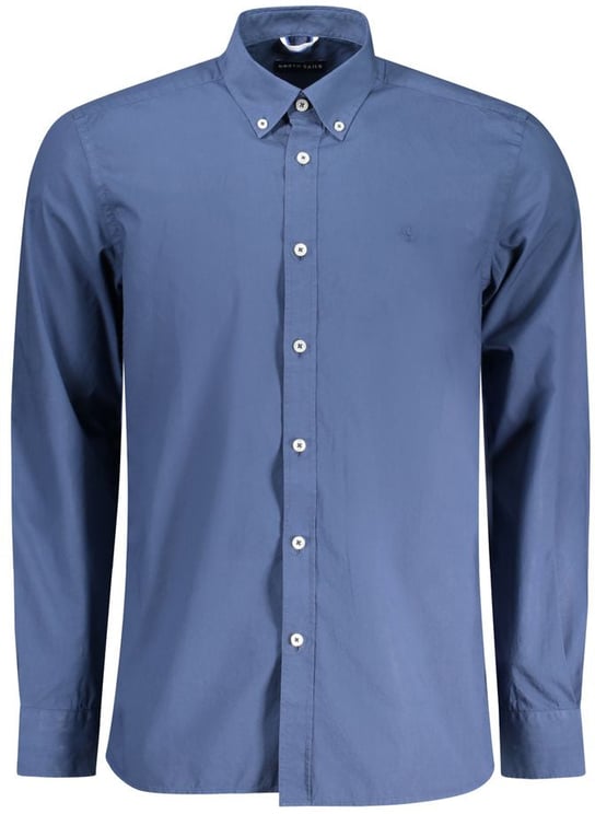 North Sails North Sails Blue Cotton Men's Shirt