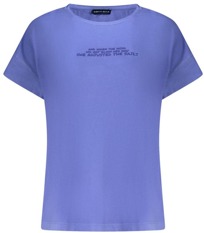 North Sails North Sails Blue Cotton Women T-Shirt