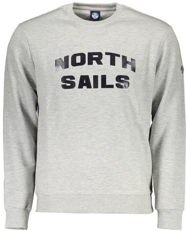 North Sails North Sails Gray Cotton Men Sweatshirt