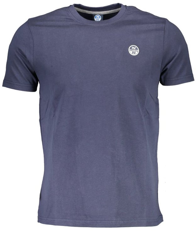 North Sails North Sails Blu Cotton Men T-Shirt