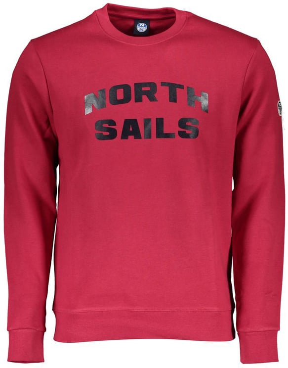 North Sails North Sails Red Cotton Men's Sweatshirt
