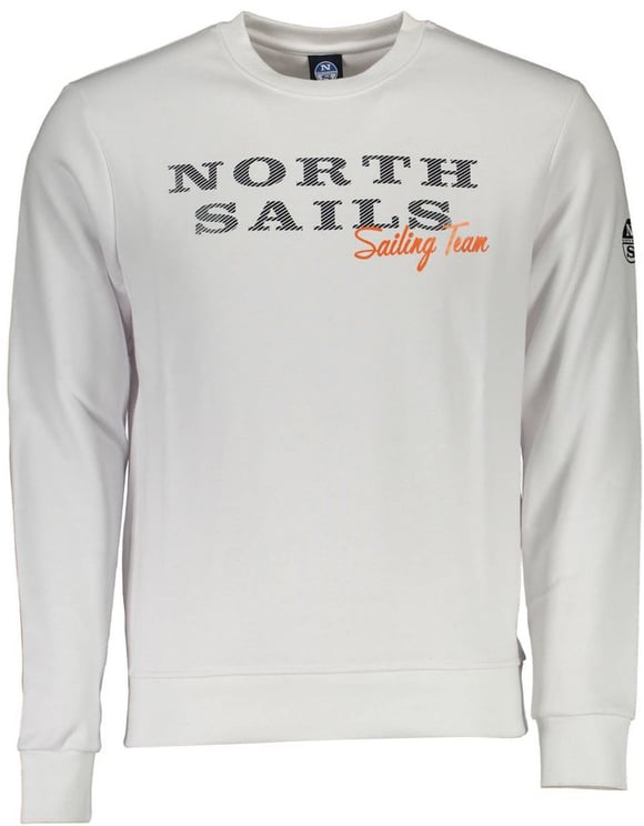 North Sails North Sails White Cotton Men Sweatshirt