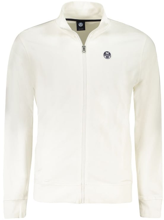North Sails North Sails White Cotton Men's Sweatshirt