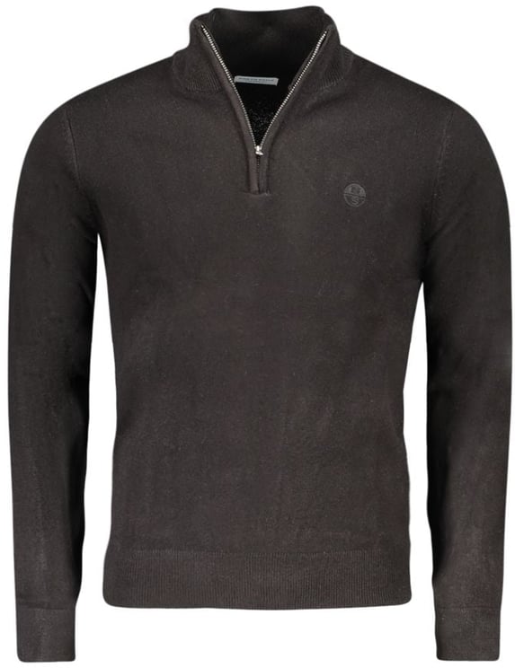 North Sails North Sails Black Acrylic Men Sweater