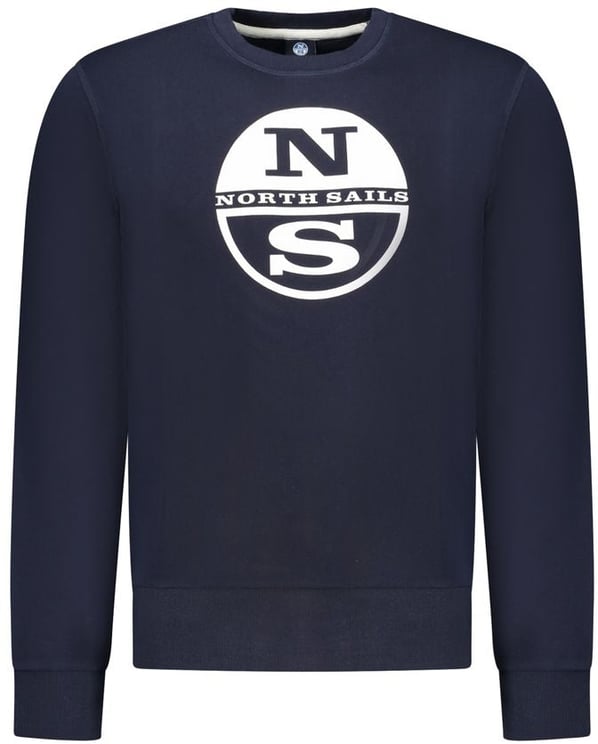 North Sails North Sails Blue Cotton Men Sweatshirt