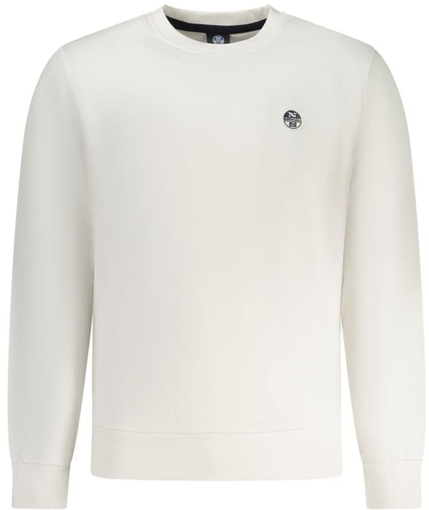 North Sails North Sails White Cotton Mens Sweatshirt