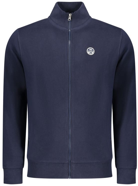 North Sails North Sails Blue Cotton Men Sweatshirt