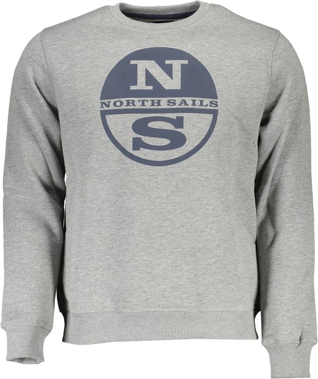 North Sails North Sails Gray Cotton Men Sweater