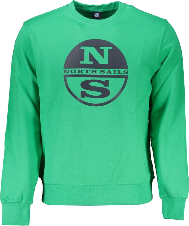 North Sails North Sails Green Cotton Men Sweater
