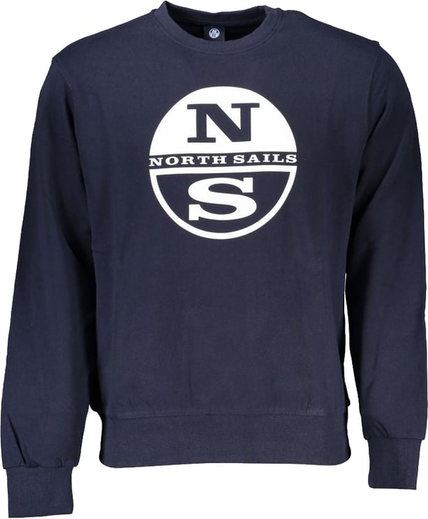 North Sails North Sails Blue Cotton Men Sweater