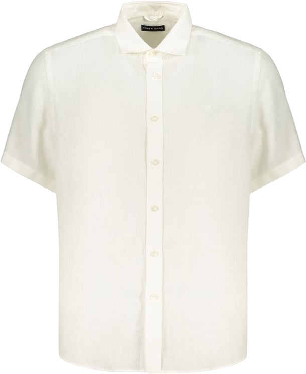 North Sails North Sails White Linen Men's Shirt