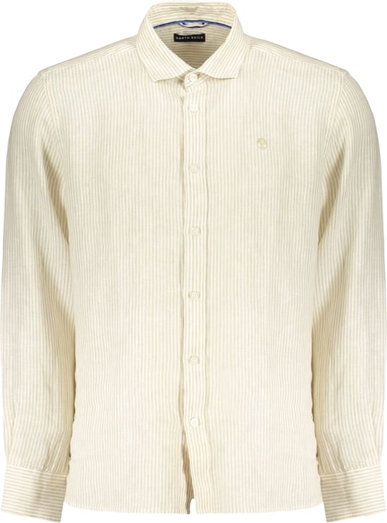 North Sails North Sails Beige Linen Men's Shirt