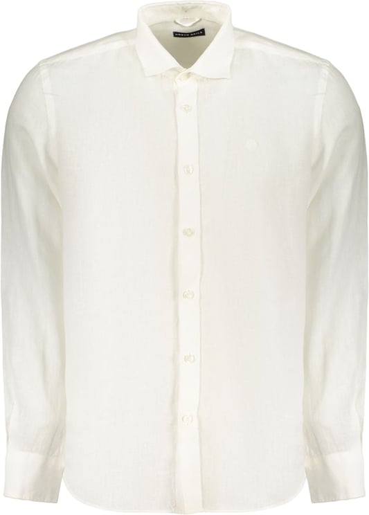 North Sails North Sails White Linen Men's Shirt