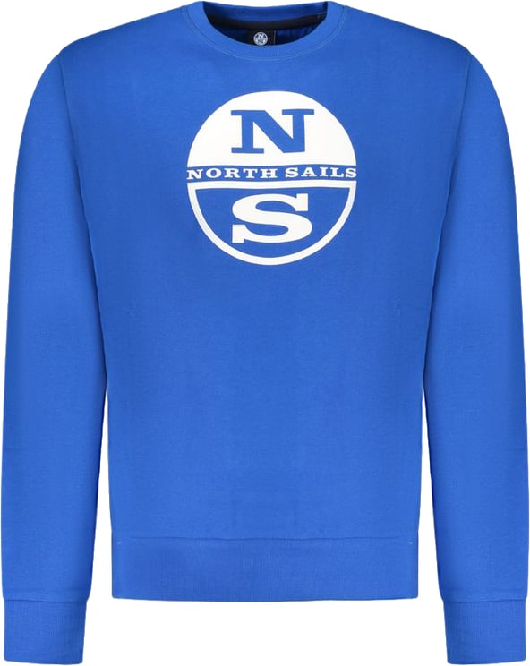 North Sails North Sails Blue Cotton Men Sweatshirt
