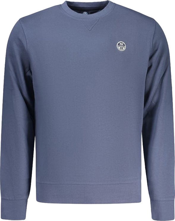 North Sails North Sails Blue Cotton Men Sweatshirt