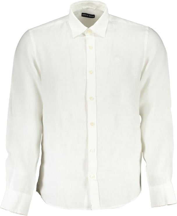 North Sails North Sails Bianco Lino Mens Shirt