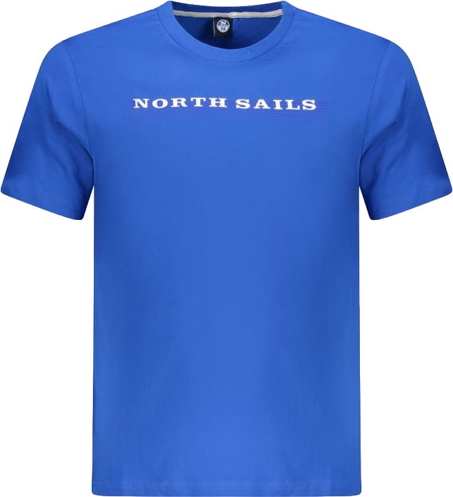 North Sails North Sails Blue Cotton Men T-Shirt
