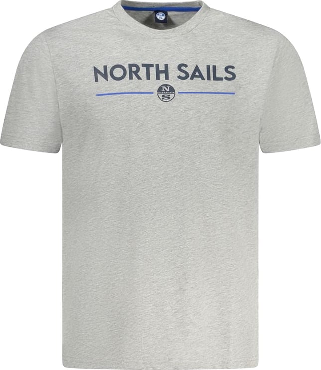 North Sails North Sails Grigio Cotton Men T-Shirt