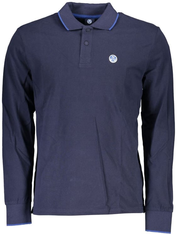 North Sails North Sails Blue Cotton Men Polo Shirt