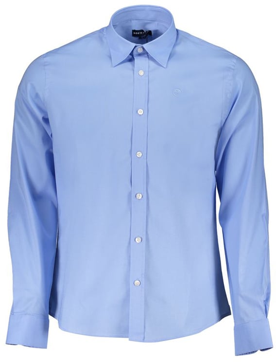 North Sails North Sails Light Blue Cotton Men Shirt
