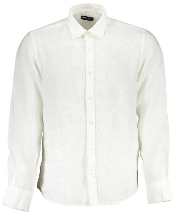 North Sails North Sails Bianco Lino Mens Shirt