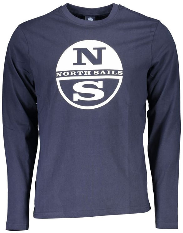 North Sails North Sails Blu Cotton Men T-Shirt