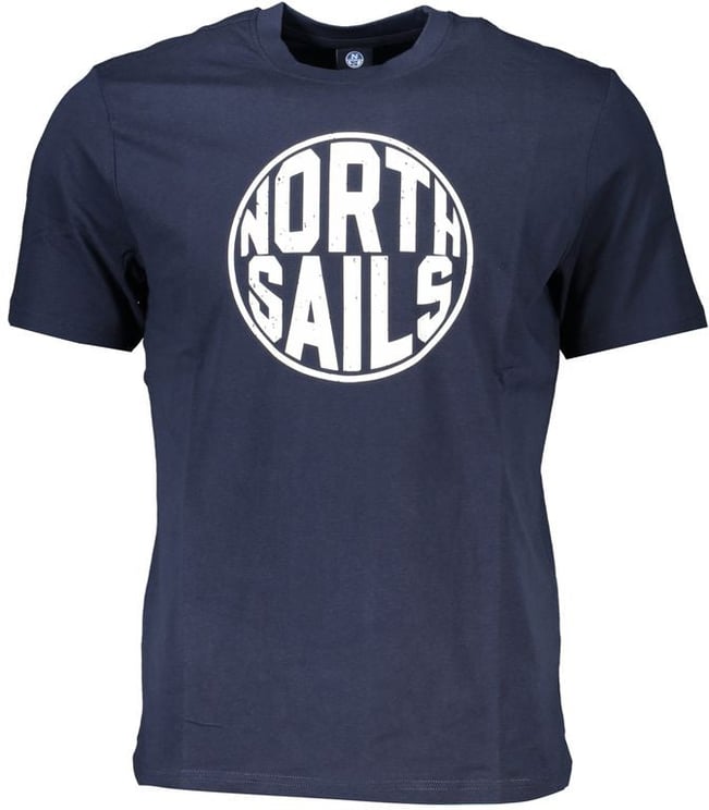 North Sails North Sails Blu Cotton Men T-Shirt
