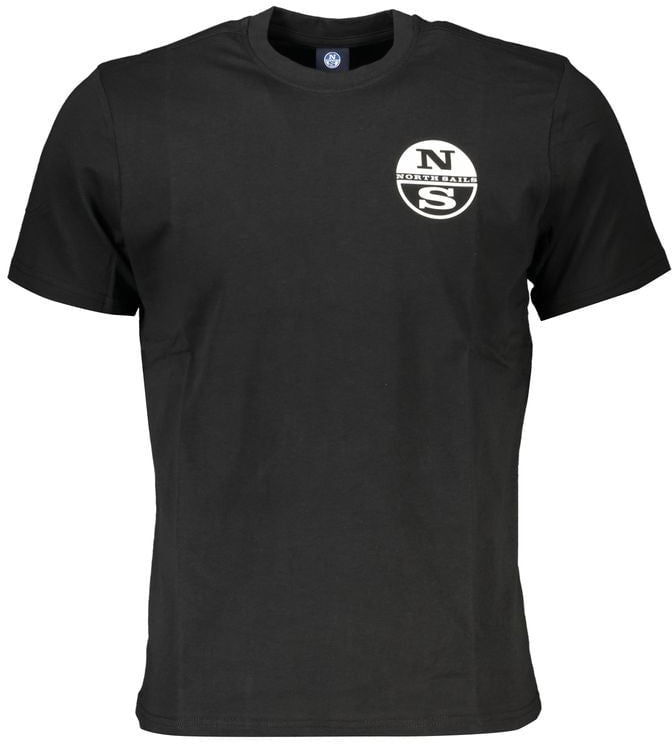 North Sails North Sails Black Cotton Men's T-Shirt