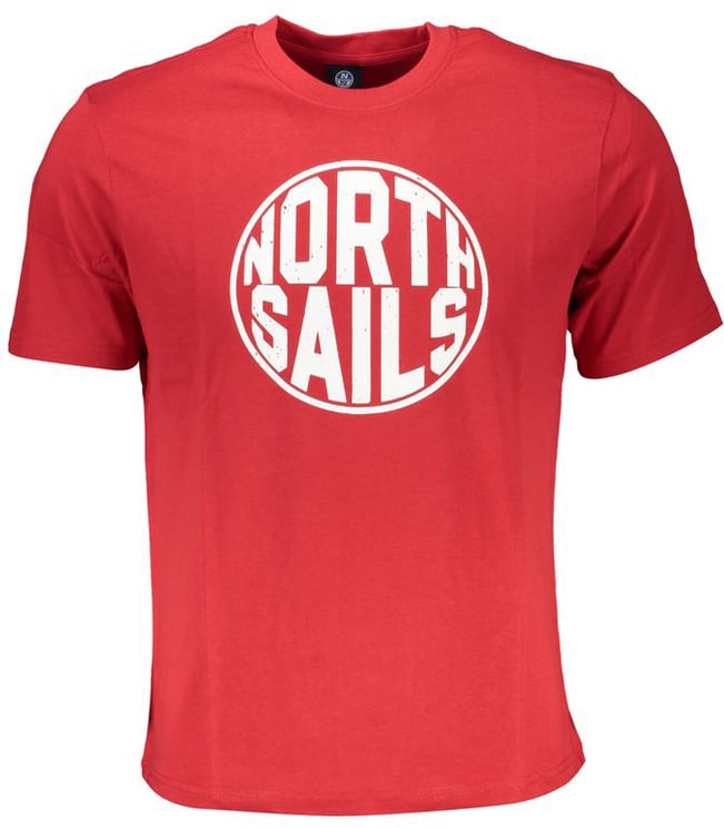 North Sails North Sails Rosso Cotton Men's T-Shirt