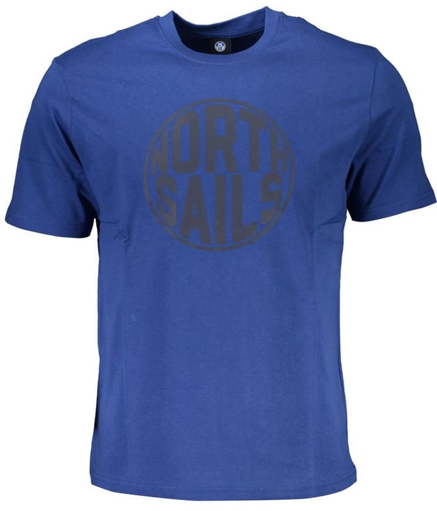 North Sails North Sails Blue Cotton Men's T-Shirt