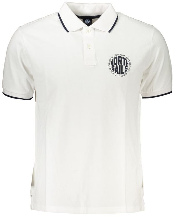 North Sails North Sails White Cotton Men Polo