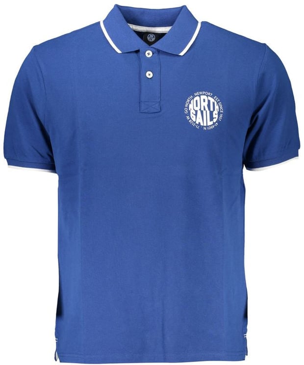 North Sails North Sails "Blu Cotton Men Polo Shirt"