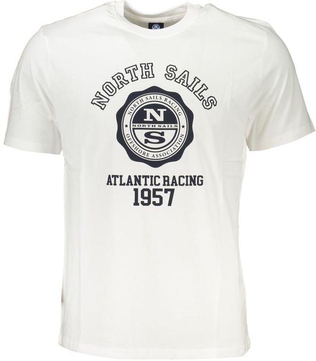 North Sails North Sails Bianco Cotton Men T-Shirt