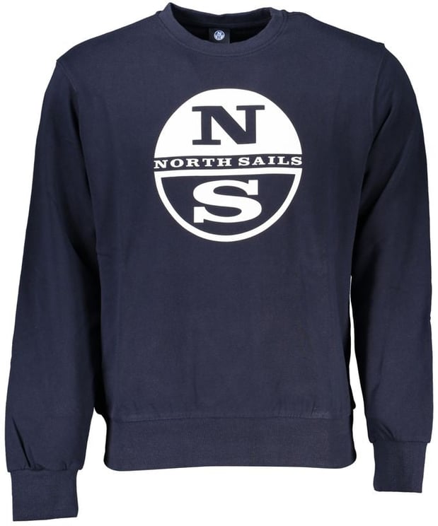 North Sails North Sails Blue Cotton Men Sweater