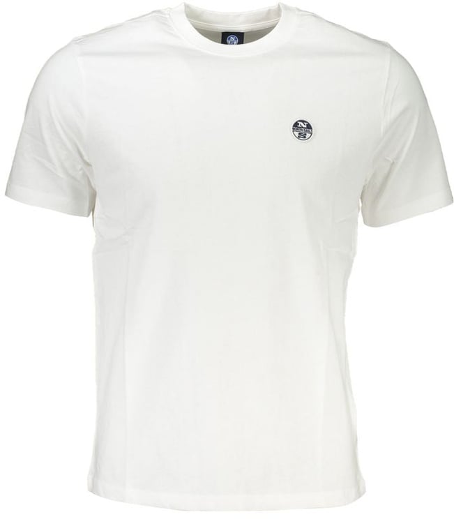 North Sails North Sails Bianco Cotton Men T-Shirt