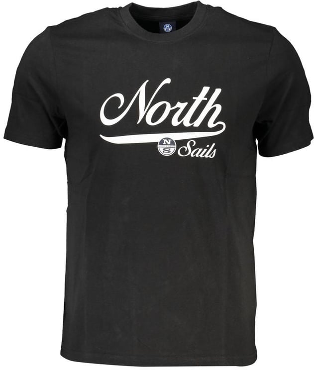 North Sails North Sails Black Cotton Men T-Shirt