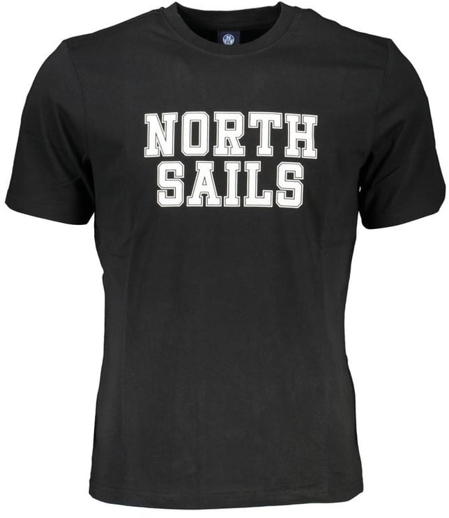 North Sails North Sails Black Cotton Men's T-Shirt