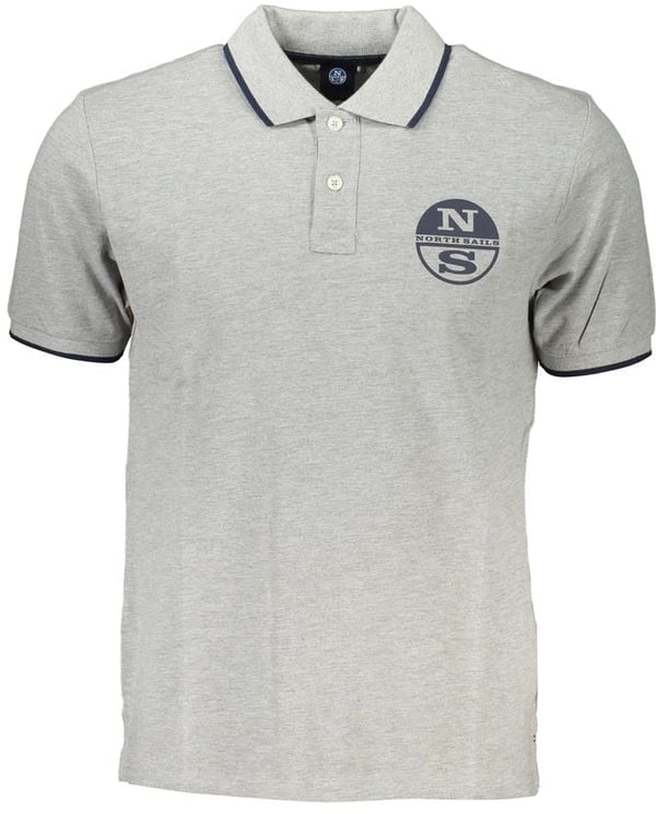 North Sails North Sails Grigio Cotton Mens Polo Shirt