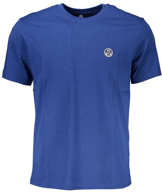 North Sails North Sails Blue Cotton Men's T-Shirt